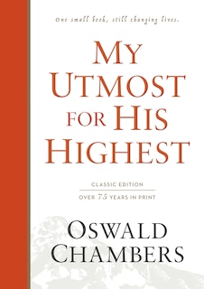 Front cover_My Utmost For His Highest