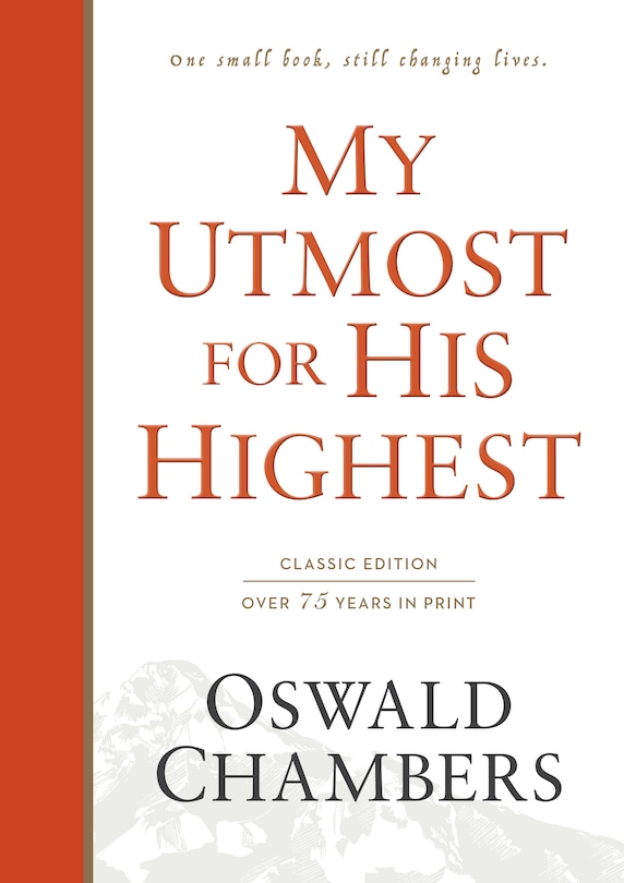 Front cover_My Utmost For His Highest
