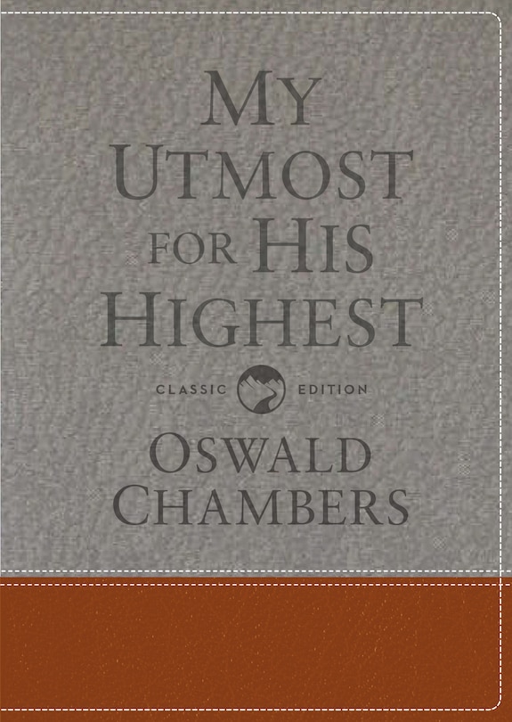 Front cover_My Utmost For His Highest