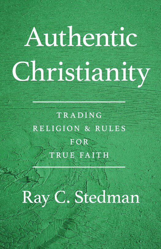 Front cover_Authentic Christianity