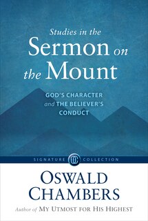 Front cover_Studies in the Sermon on the Mount