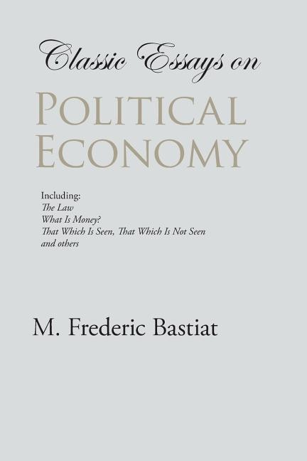 Couverture_Classic Essays on Political Economy