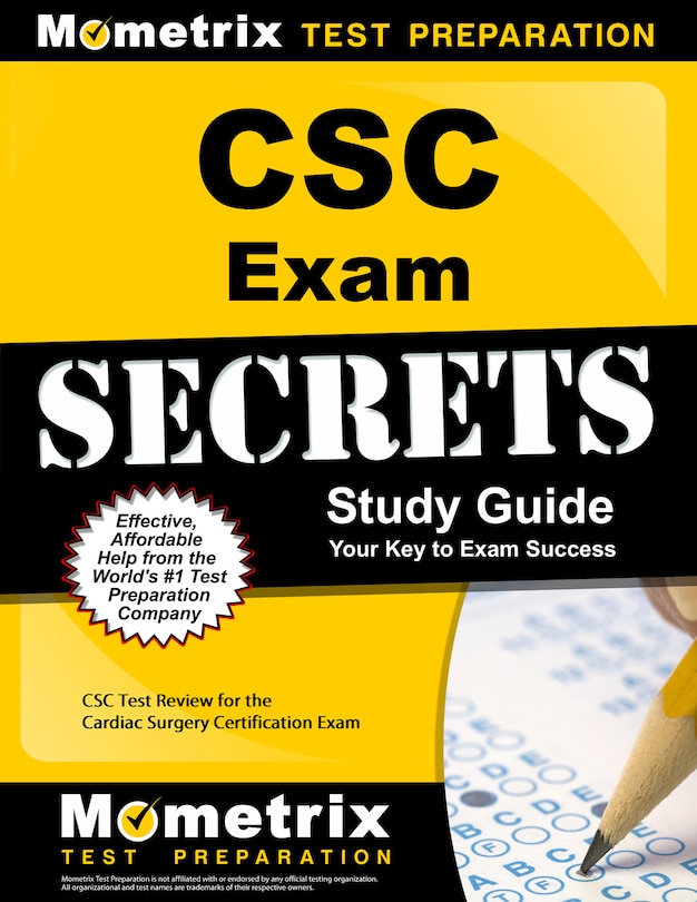 Front cover_Csc Exam Secrets Study Guide