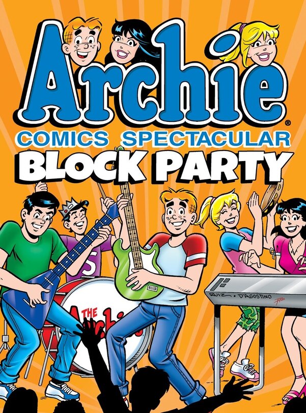 Front cover_Archie Comics Spectacular: Block Party
