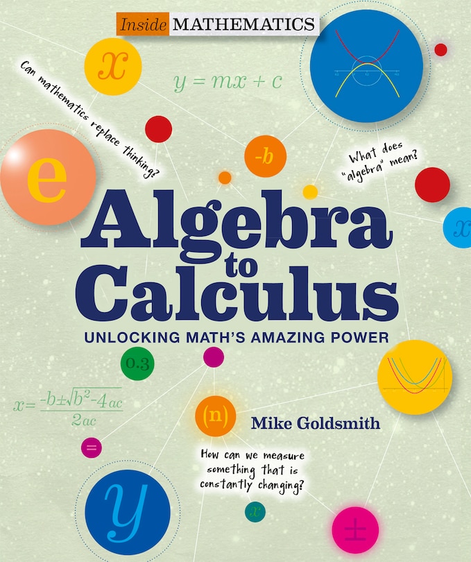 Front cover_Algebra to Calculus