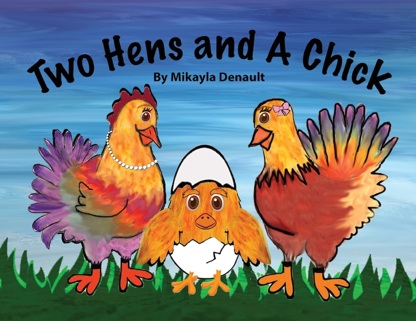 Two Hens And A Chick