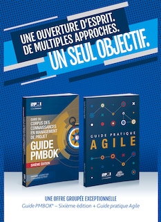A Guide to the Project Management Body of Knowledge (PMBOK(R) Guide-Sixth Edition / Agile Practice Guide Bundle (FRENCH)