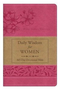 Front cover_The Daily Wisdom For Women 365-day Devotional Bible