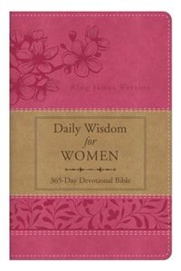 Front cover_The Daily Wisdom For Women 365-day Devotional Bible