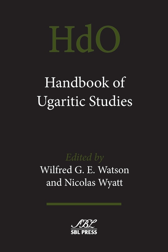 Front cover_Handbook of Ugaritic Studies