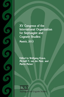 Front cover_XV Congress of the International Organization for Septuagint and Cognate Studies