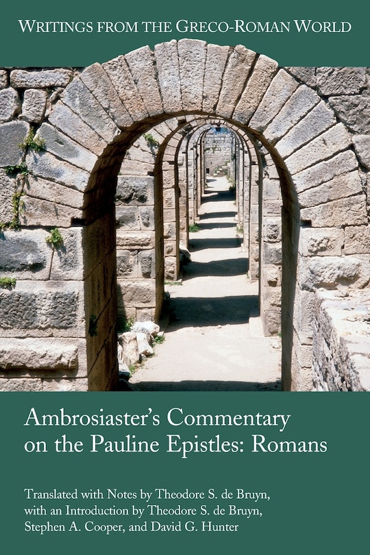 Front cover_Ambrosiaster's Commentary on the Pauline Epistles