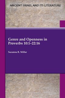 Front cover_Genre and Openness in Proverbs 10