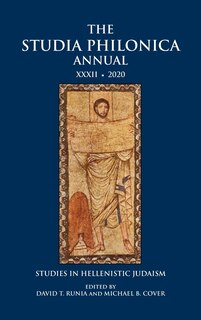Front cover_The Studia Philonica Annual XXXII, 2020