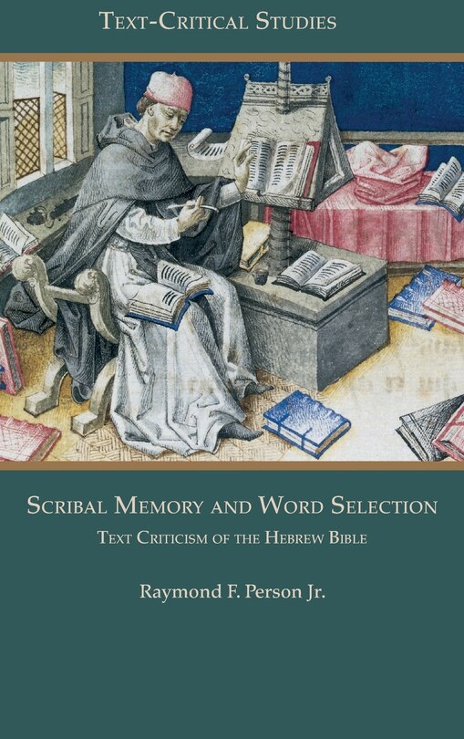 Front cover_Scribal Memory and Word Selection