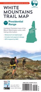 Couverture_AMC White Mountains Trail Map 1: Presidential Range