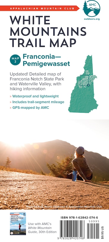 Couverture_AMC White Mountains Trail Map 2: Franconia–Pemigewasset