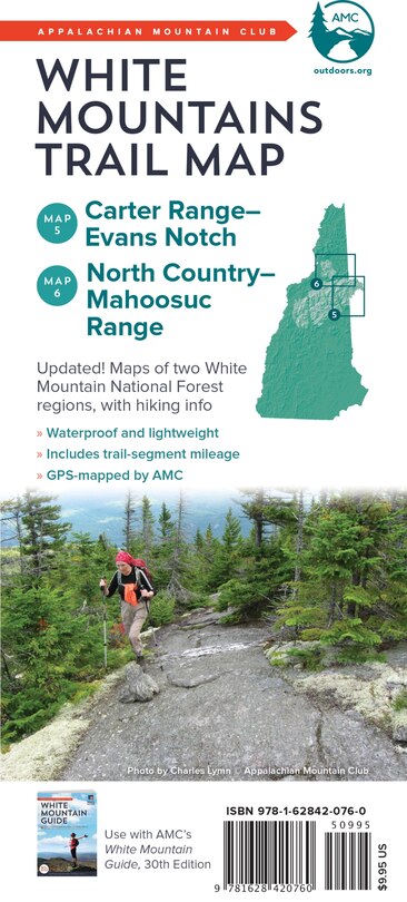 Couverture_AMC White Mountains Trail Maps 5–6: Carter Range–Evans Notch and North Country–Mahoosuc