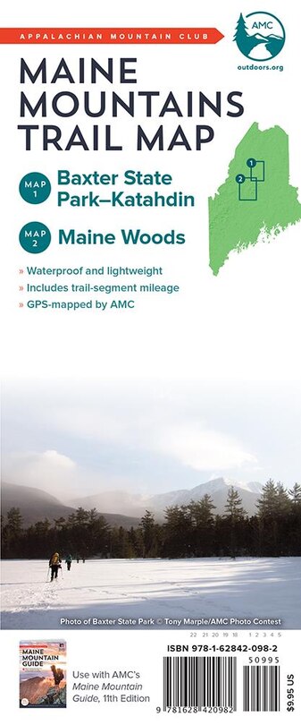 Front cover_AMC Maine Mountains Trail Maps 1–2
