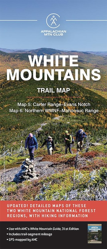 Front cover_AMC White Mountains Trail Map 5–6: Carter Range–Evans Notch and North Country–Mahoosuc