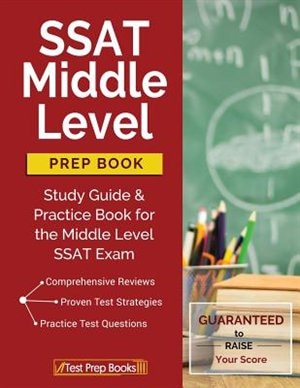 Couverture_SSAT Middle Level Prep Book