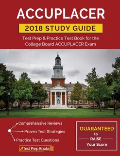Front cover_ACCUPLACER Study Guide 2018