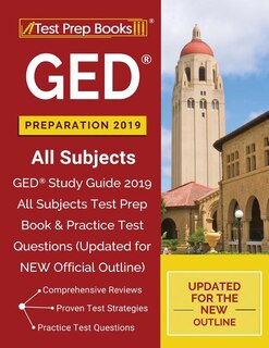 Front cover_GED Preparation 2019 All Subjects