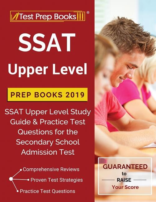 Front cover_SSAT Upper Level Prep Books 2019