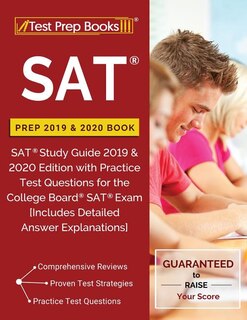 SAT Prep 2019 & 2020 Book: SAT Study Guide 2019 & 2020 Edition with Practice Test Questions for the College Board SAT Exam [In