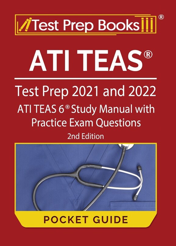 Front cover_ATI TEAS Test Prep 2021 and 2022 Pocket Guide