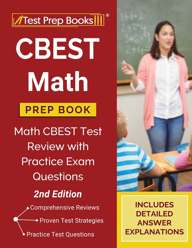 Front cover_CBEST Math Prep Book