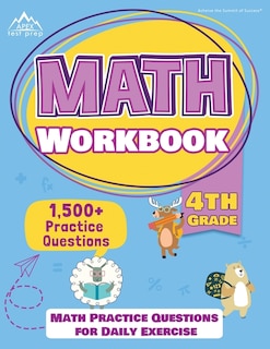 Front cover_4th Grade Math Workbook