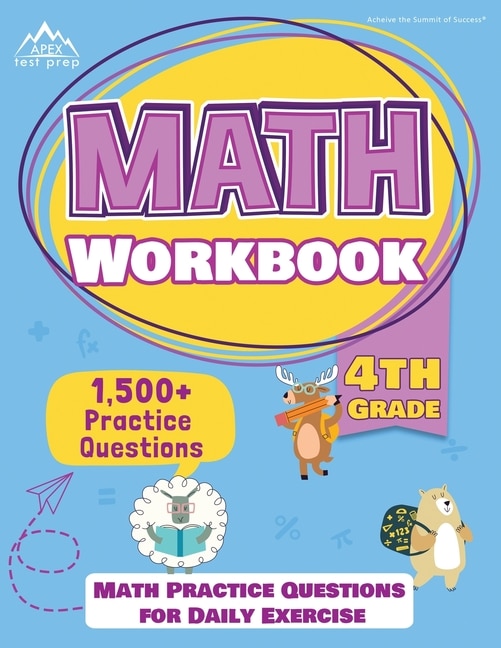 Front cover_4th Grade Math Workbook