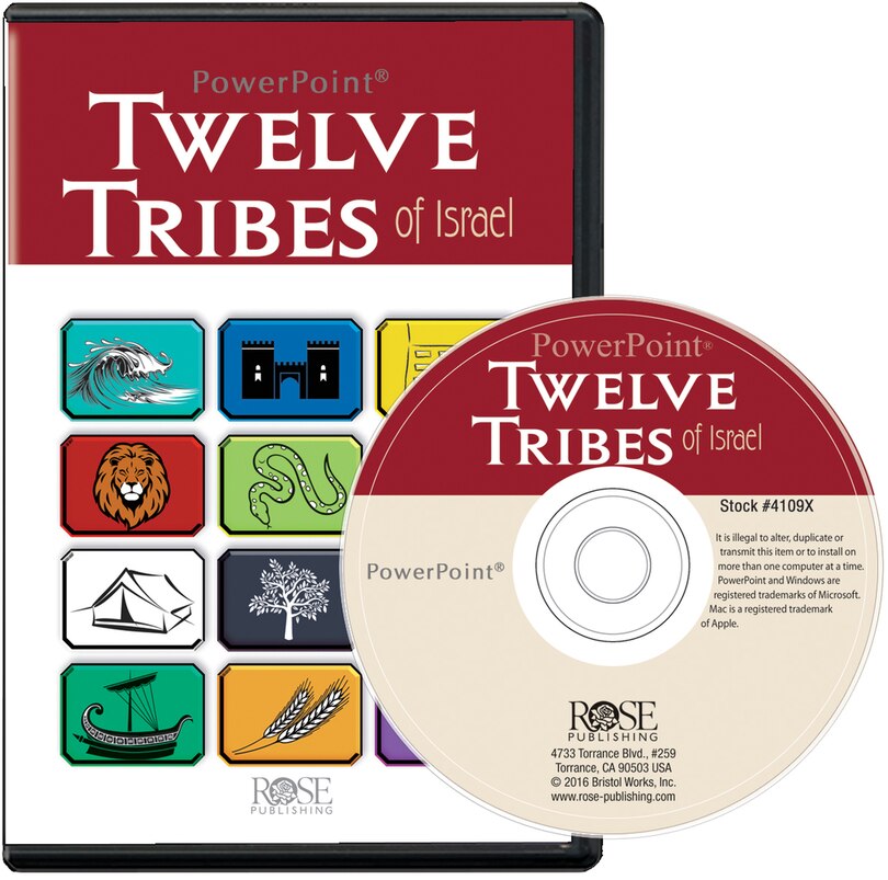 Twelve Tribes Of Israel Powerpoint