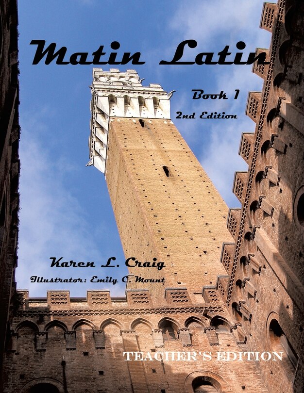 Front cover_Matin Latin Book 1, 2nd Ed, Teacher