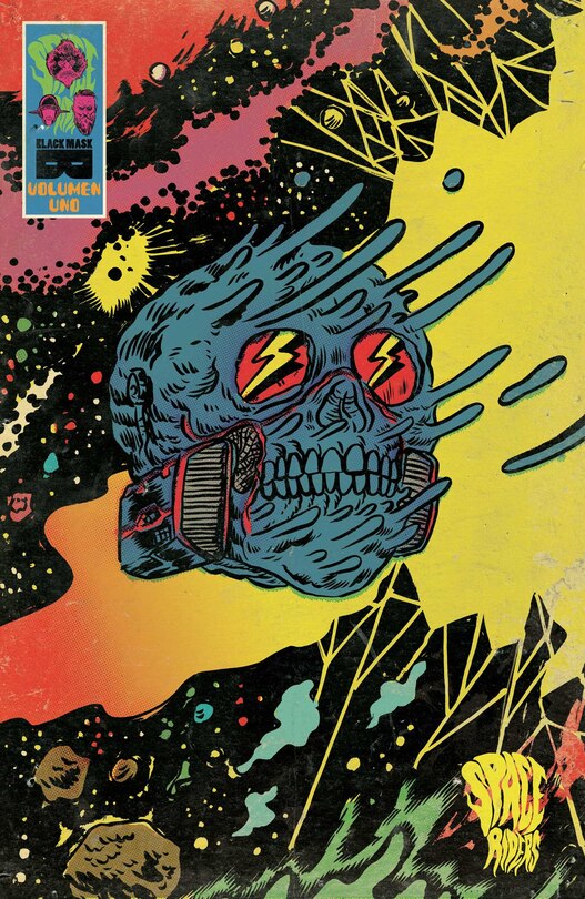 Front cover_Space Riders, Vol 1: This Vengeful Universe