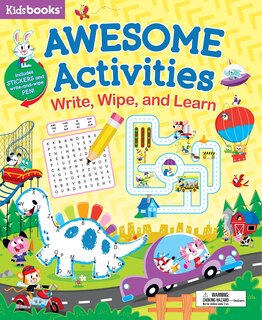 Front cover_Awesome Activities: Write, Wipe, and Learn