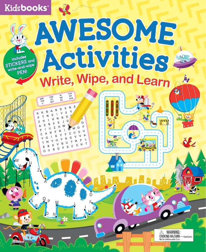 Front cover_Awesome Activities: Write, Wipe, and Learn