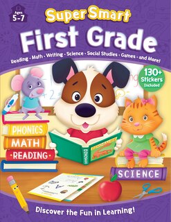 Couverture_Super Smart Workbook: First Grade