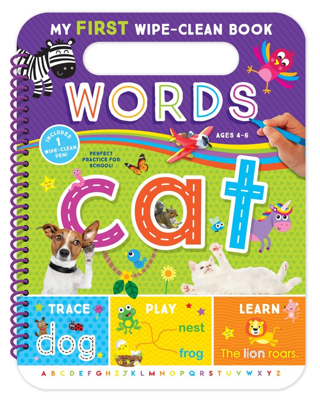 Front cover_My First Wipe Clean Words