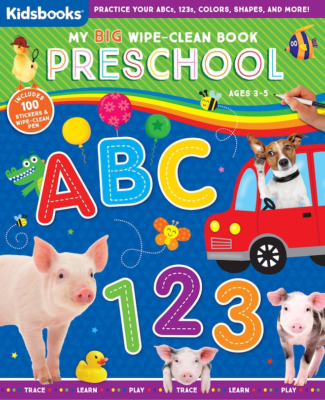 Couverture_My Big Wipe-Clean Book: Preschool ABC 123