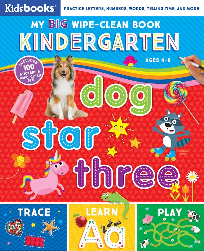 Couverture_My Big Wipe-Clean Book: Kindergarten