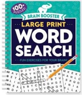 Front cover_Brain Booster Large Print Word Search