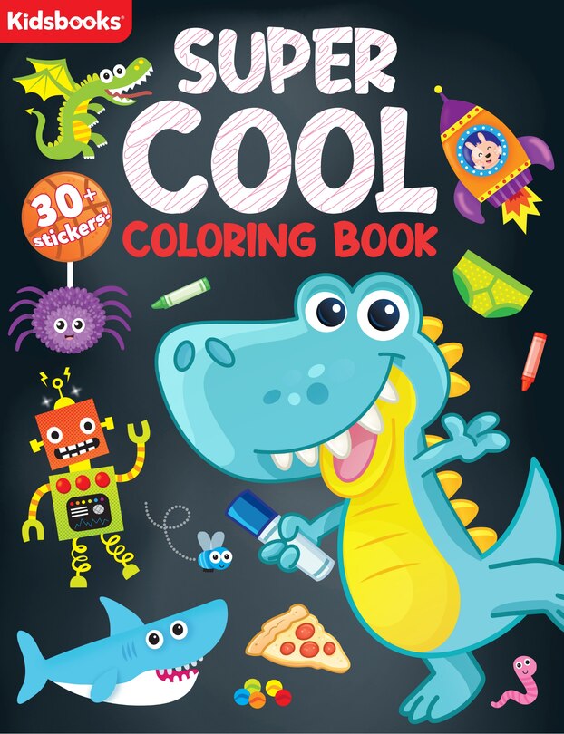 Front cover_Super Cool Coloring Book