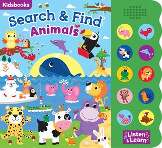 Couverture_Search & Find: Animals