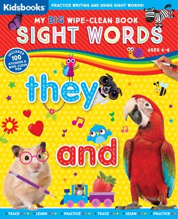 Couverture_My Big Wipe-Clean Book: Sight Words