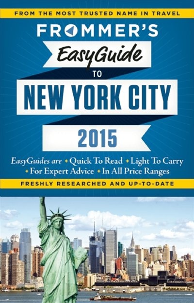 Couverture_Frommer's Easyguide To New York City 2015