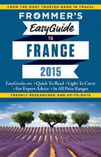 Couverture_Frommer's EasyGuide to France 2015