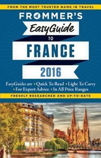 Front cover_Frommer's Easyguide To France 2016