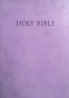 Kjver Thinline Bible Large Print Purple Ultrasoft: King James Version Easy Read